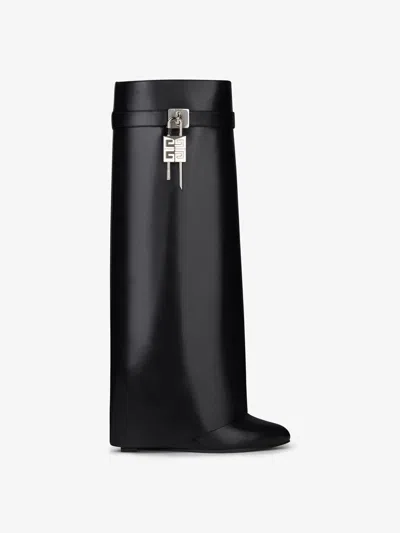 GIVENCHY BOTTES SHARK LOCK EN CUIR