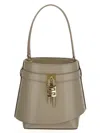 Givenchy Shark Lock Bucket Bag In Beige