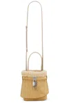 Givenchy Shark Lock Bucket Bag In Hazel