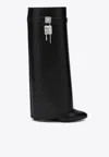 Givenchy High-heeled Boots With Structured Silhouette And Decorative Detail In Black