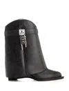 Givenchy Woman Ankle Boots Charcoal Size 7 Leather In Black