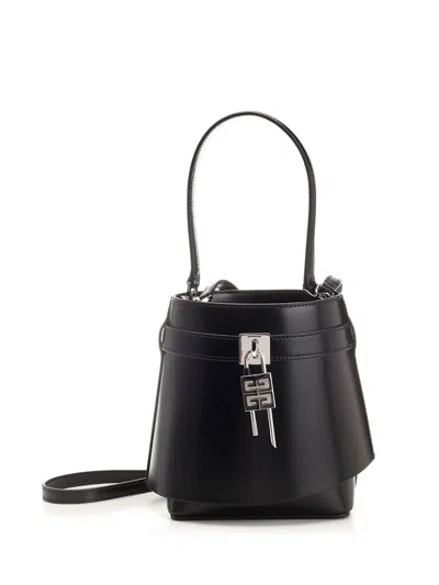 Givenchy Shark Lock Handbags Black