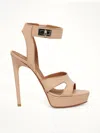 Givenchy Shark Lock Platform Pumps In Pink