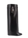 Givenchy Shark Lock Leather Boots
