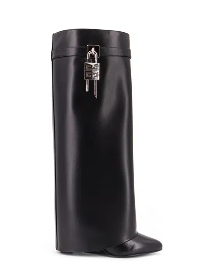 Givenchy Shark Lock Leather Boots