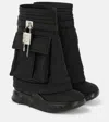 GIVENCHY SHARK LOCK BIKER TECHNICAL ANKLE BOOTS