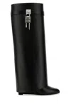 Givenchy Shark Lock Calf Leather Knee-high Boots