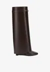 Givenchy Stylish Calf Leather Ankle Boots For Women In Blue