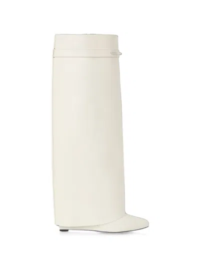 Givenchy Shark Pinch Boots In White