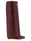 Givenchy Shark Pinch High Boot In Red