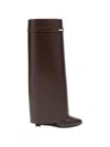 Givenchy Stylish Calf Leather Ankle Boots For Women In Black