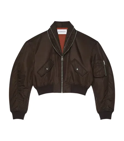 Givenchy Shawl Collar Bomber Jacket