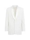 Givenchy Shawl-lapel Blazer In Yellow