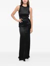 Givenchy Silk Dress With Mesh Back