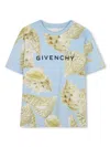 Givenchy Shell-print T-shirt In 蓝色