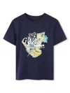Givenchy Shell-print T-shirt In Blue