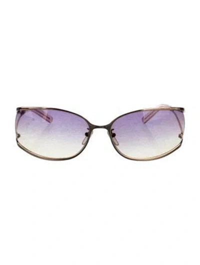 Pre-owned Givenchy Shield Gradient Sunglasses