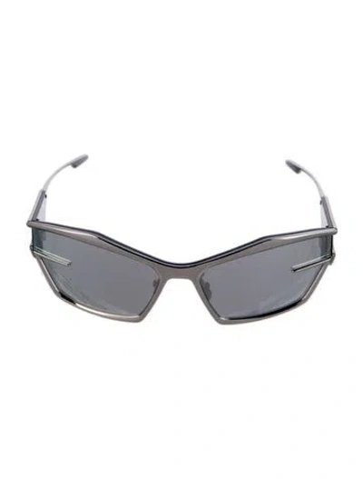 Pre-owned Givenchy Shield Tinted Sunglasses