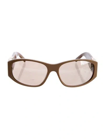 Pre-owned Givenchy Shield Tinted Sunglasses