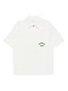 Givenchy Men Short Sleeve Shirt In White