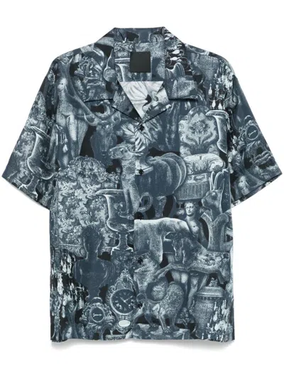 Givenchy Blue Shirts Men