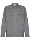 Givenchy Patch Pockets Shirt In Grey