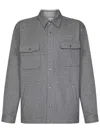 Givenchy Patch Pockets Shirt In Grey
