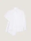 Givenchy Shirt In Cotton Poplin With Bow Detail In White