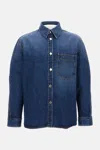 Givenchy Classic Denim Shirt With Button-up Front In Blue