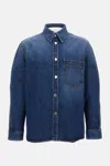 Givenchy Classic Denim Shirt With Button-up Front In Blue