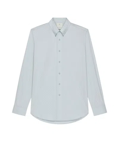 Givenchy Long-sleeved Patterned Shirt In White
