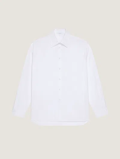Givenchy Shirt In Poplin In White