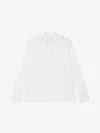 Givenchy Shirt In Poplin With Collar Details In White