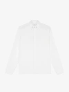 GIVENCHY SHIRT IN POPLIN WITH COLLAR DETAILS