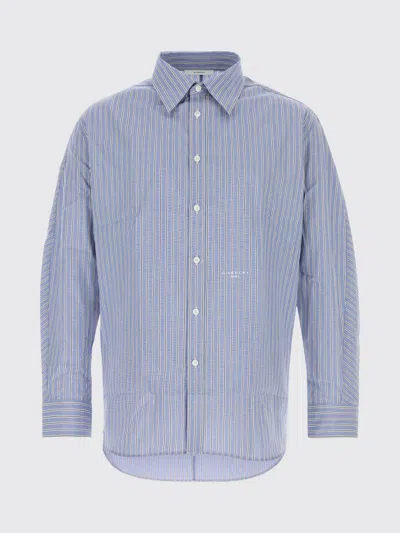 Givenchy Shirt Men In Blue