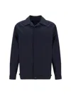 Givenchy Blue Logo Plaque Shirt In Night Blue