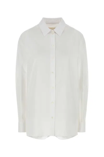 Givenchy Shirt Split Back Oversized In White