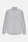Givenchy Long-sleeve Cotton Shirt With Button-down Collar In White