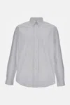Givenchy Long-sleeve Cotton Shirt With Button-down Collar In White