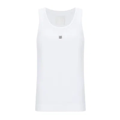 Givenchy Golden Goose Grey Cotton-blend Sweater In White