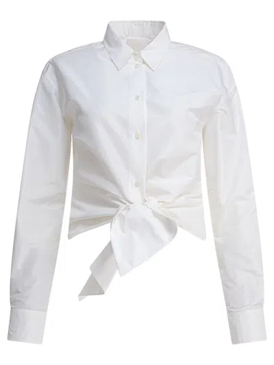 Givenchy Shirt With Bow In White