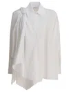 Givenchy Shirt With Bow In White