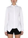 Givenchy Women's Shirt With Insert In White