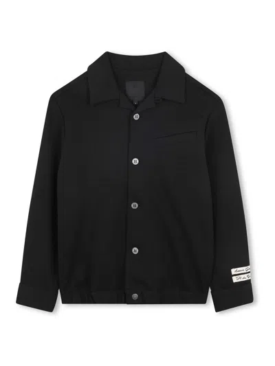Givenchy Shirt With Logo In Black