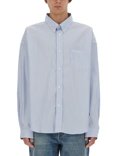 Givenchy Shirt With Pocket In Grey