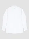 Givenchy Overshirt In Leather In White