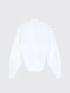 Givenchy Cocoon Slashed Shirt In Poplin In White