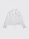 Givenchy White Relaxed Solid Shirt In White
