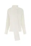 Givenchy White Crepe Blouse