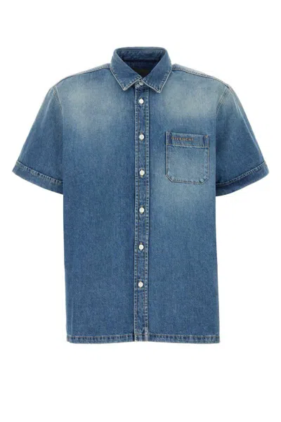 Givenchy Shirts In Blue